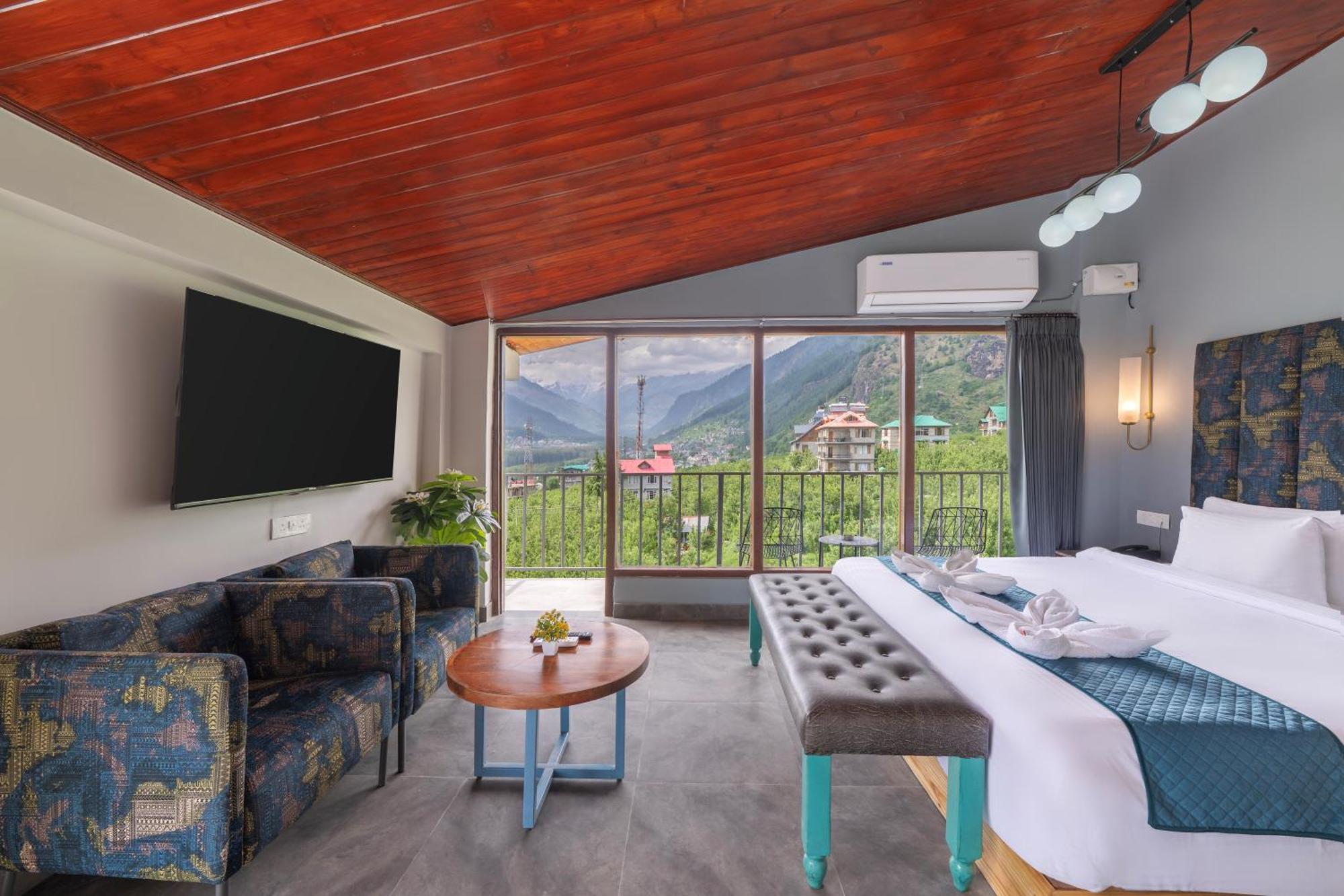 Echor Himalayan Aurum Manali, Heating & Cooling Экстерьер фото