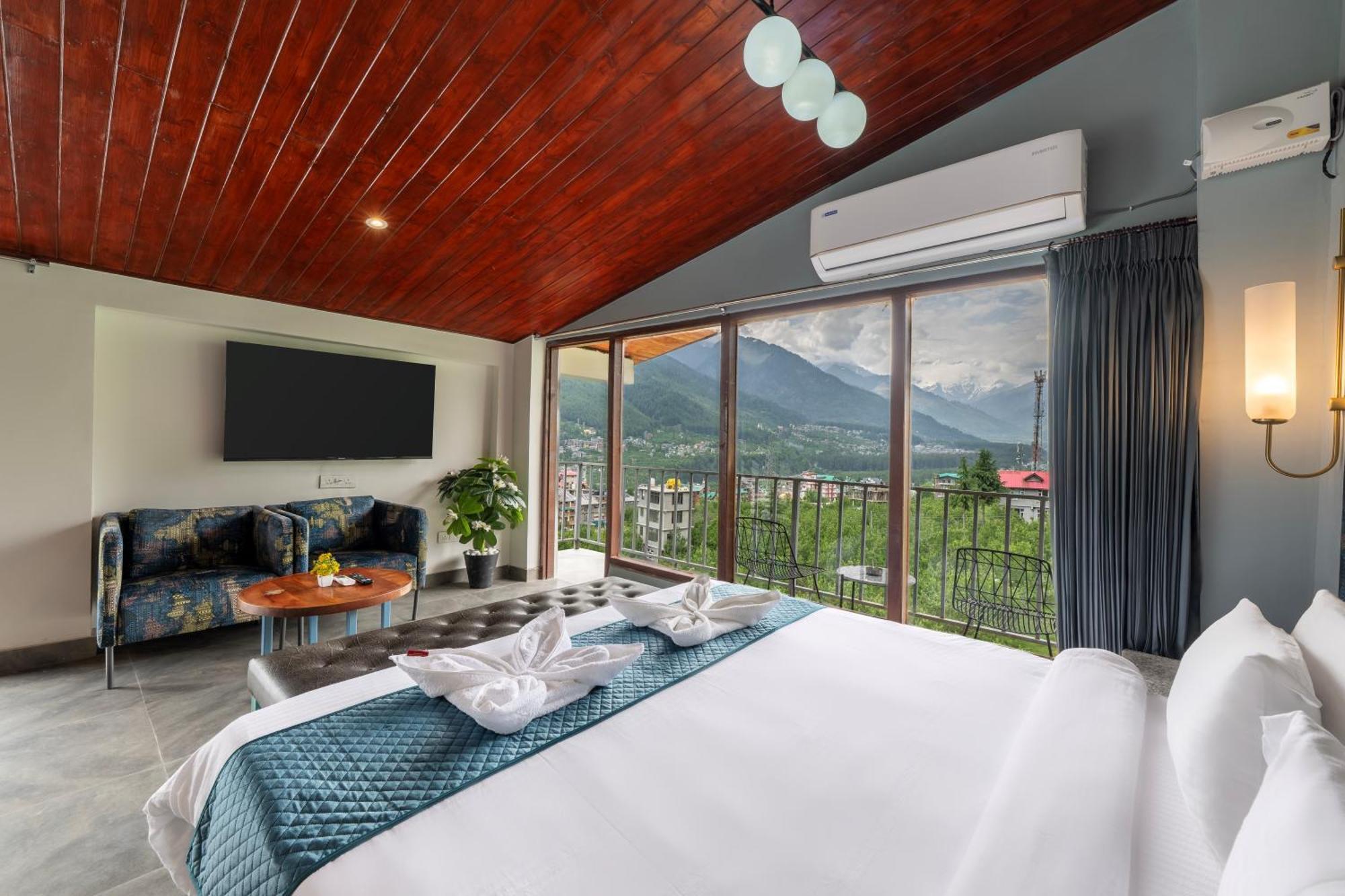 Echor Himalayan Aurum Manali, Heating & Cooling Экстерьер фото